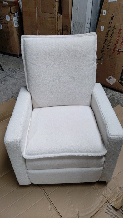 Soho Baby Coventry Glider Recliner Boucle White - new