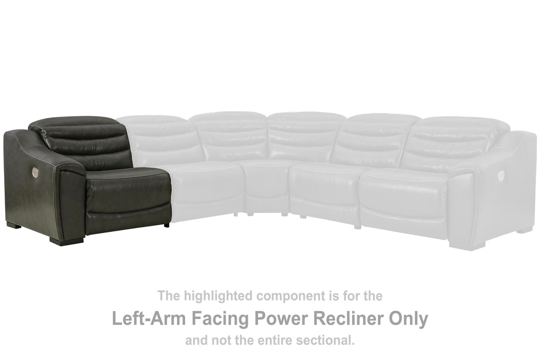 Center Line Dark Gray Living Room Collection