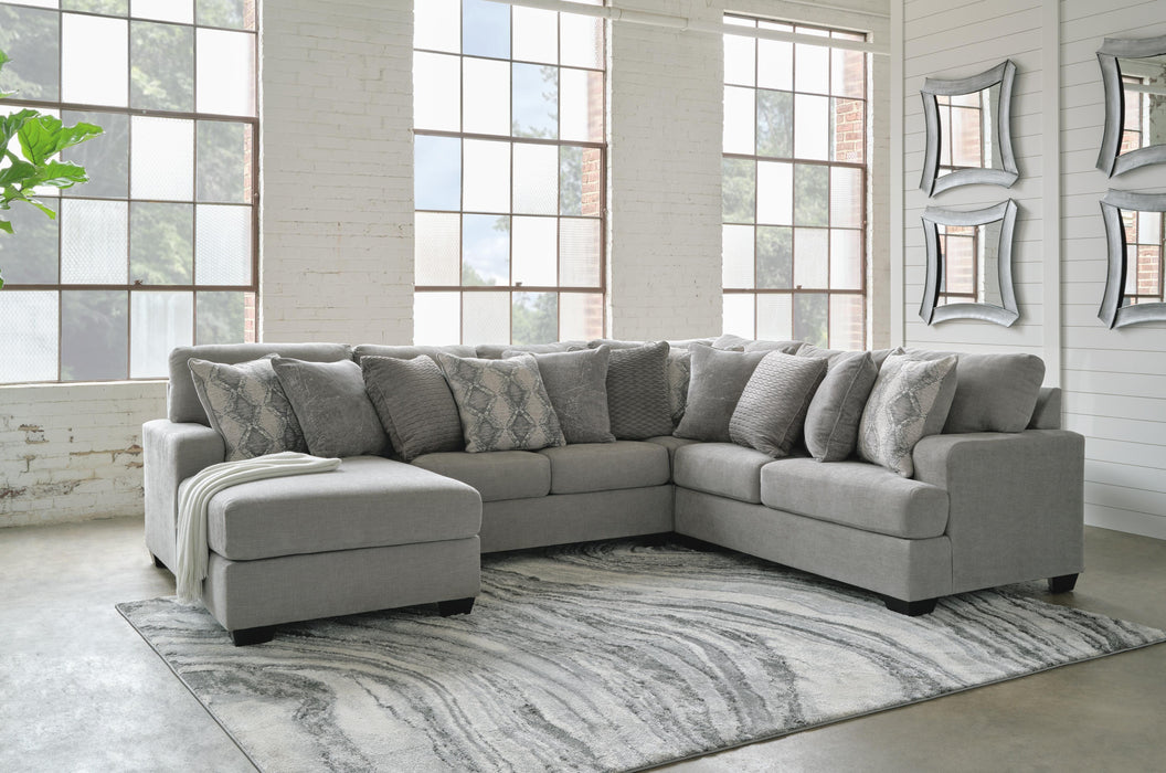 Keener Ash Keener 4-Piece Sectional with Chaise