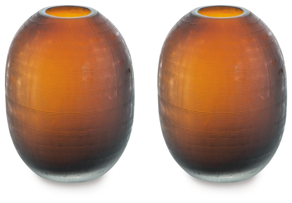 Embersen Amber Vase (2/CS)
