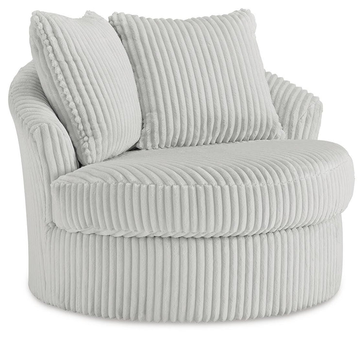 Gramwell Alloy Swivel Accent Chair