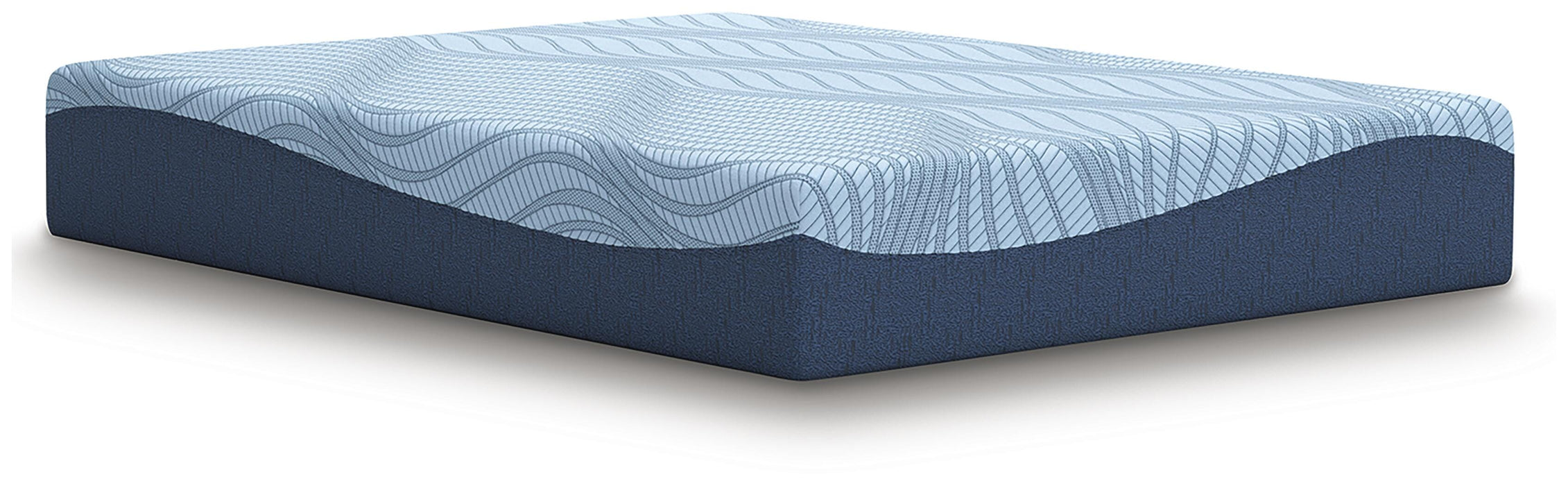 Peak 2.0 12 Memory Foam Light Blue Full Mattress