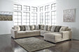 Ardsley Pewter Ardsley 4-Piece Sectional with Chaise