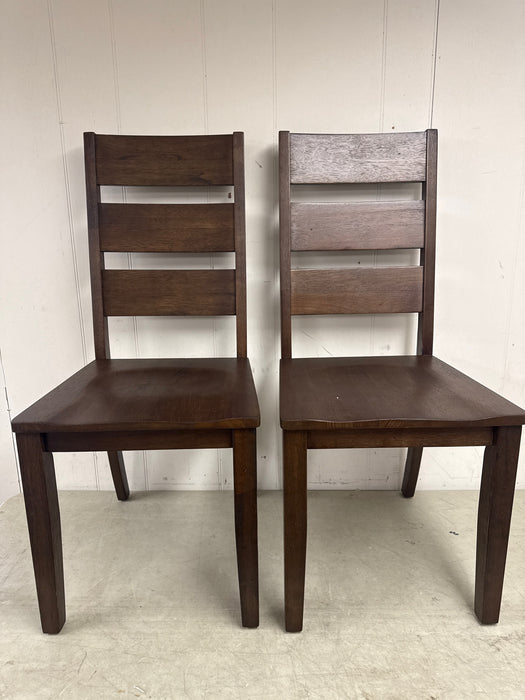 Crosley Furniture Joanna 2-Piece Ladder-Back Dining Chair Set- 2 Ladder-Back Chairs - new