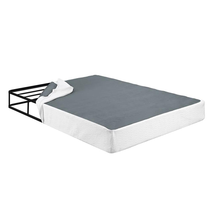 Lexicon Perrin Full Size Mattress Foundation in White foldable - new
