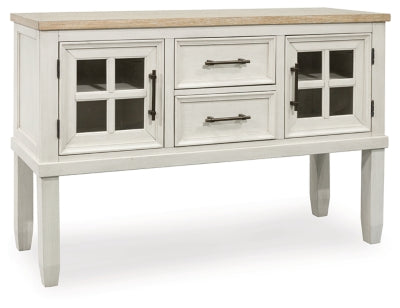 Shaybrock Antique White/Brown Dining Collection