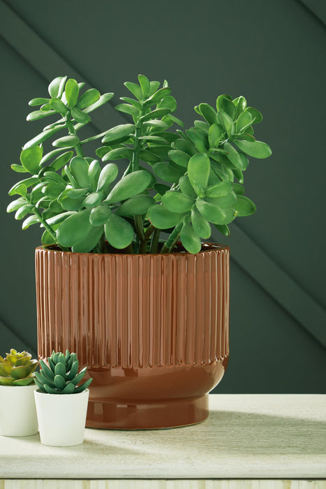 Avalyah Burnt Umber Vase (2/CS)