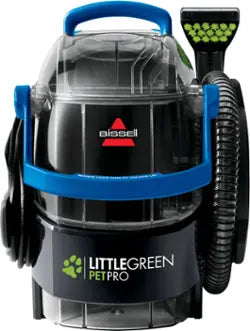 BISSELL - Little Green Pet Pro Corded Deep Cleaner - Cobalt Blue/Titanium - used_good