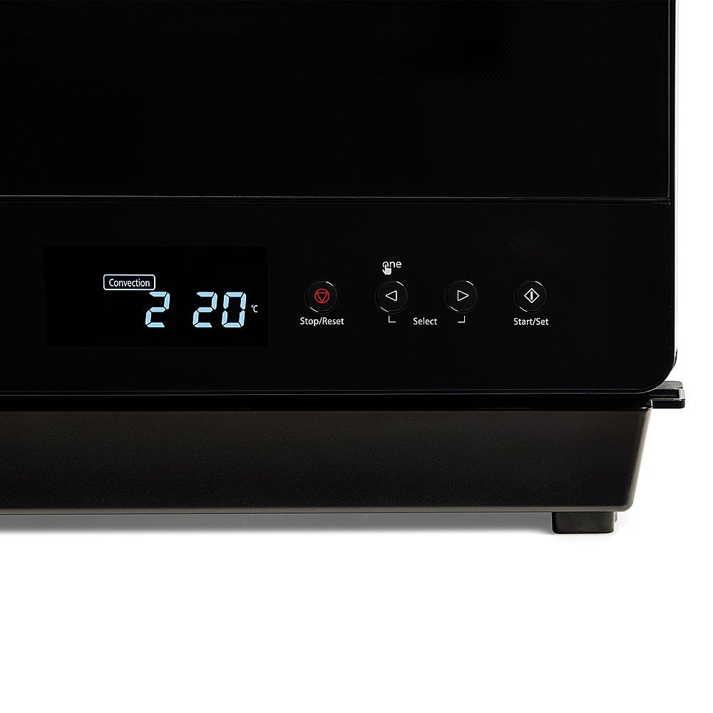 Panasonic - HomeCHEF .7 Cu. Ft. 7-in-1 Compact Oven with Steam and Convection - Black - display_model