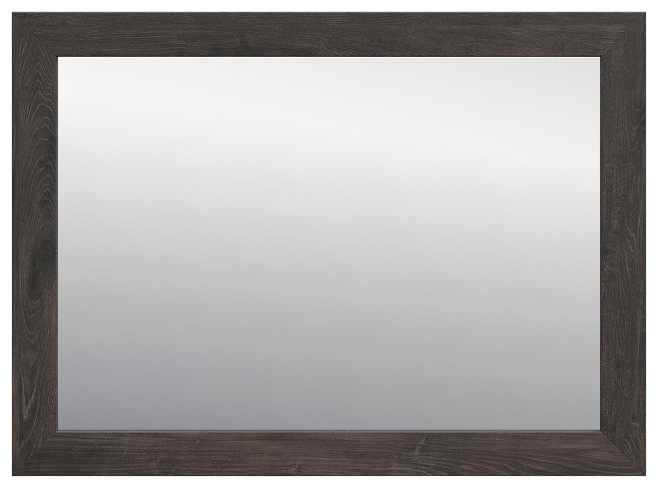 Parlayon Charcoal Bedroom Mirror