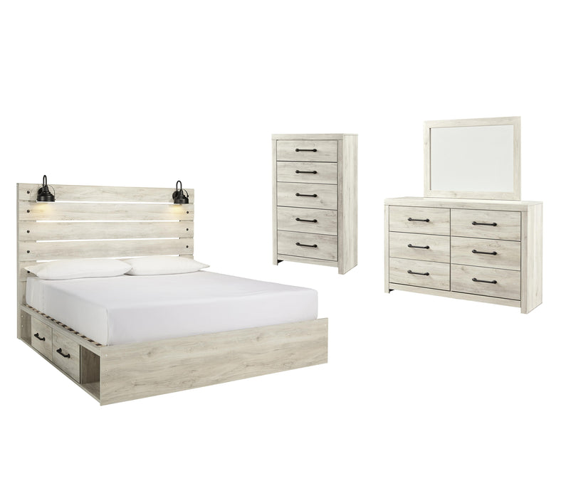 Cambeck Whitewash Panel Bedroom Collection