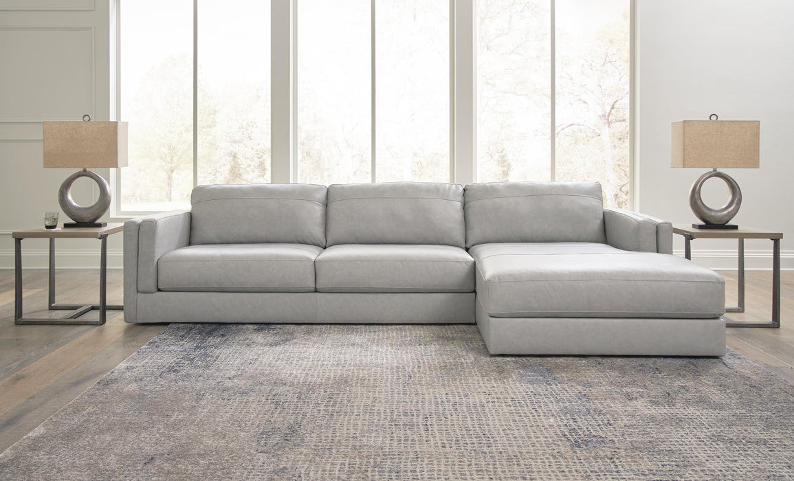 Amiata Glacier Amiata 2-Piece Sectional with Chaise