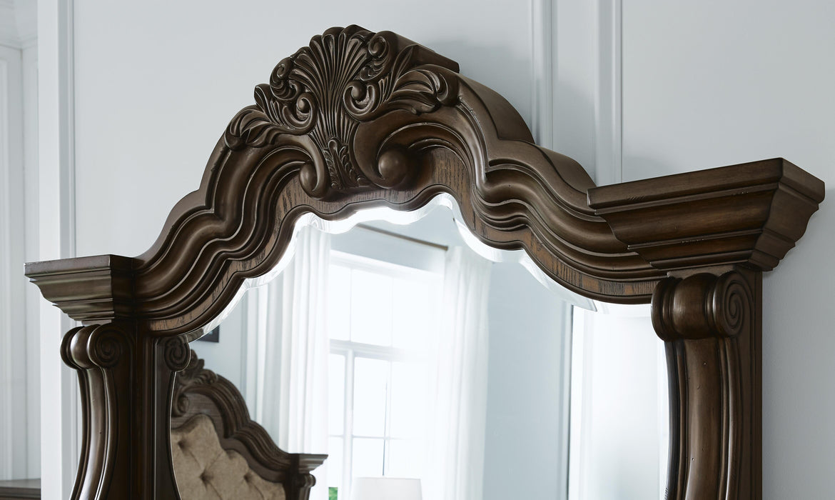Maylee Dark Brown Bedroom Furniture Pieces