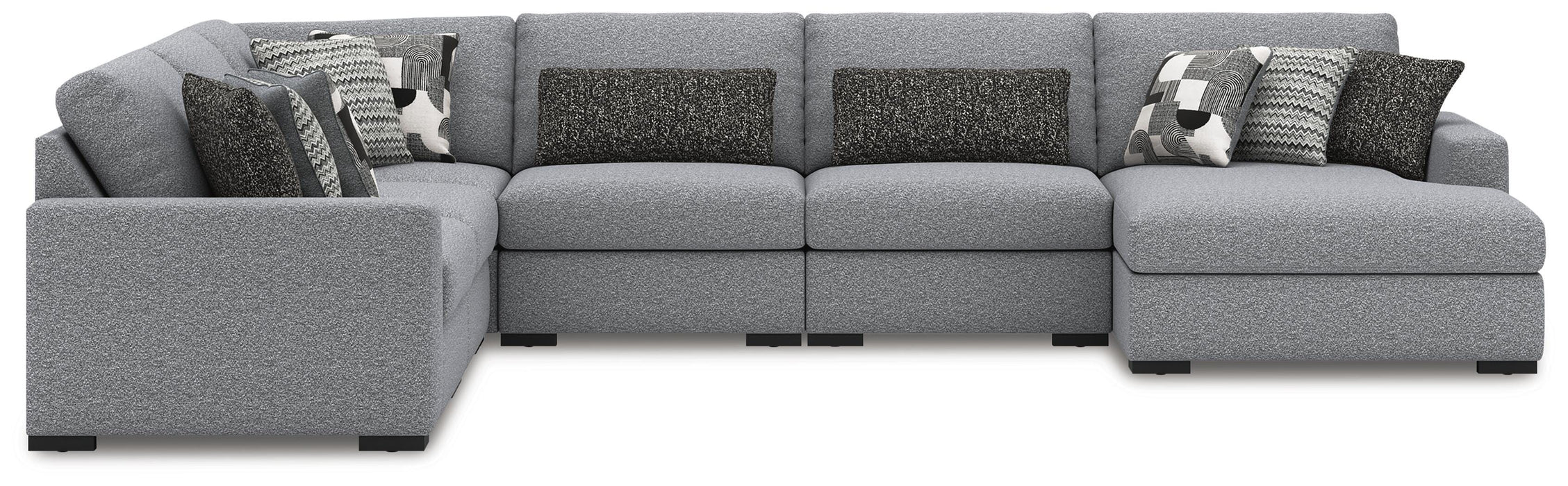 Bealton Salt and Pepper Bealton 6-Piece Sectional with Chaise