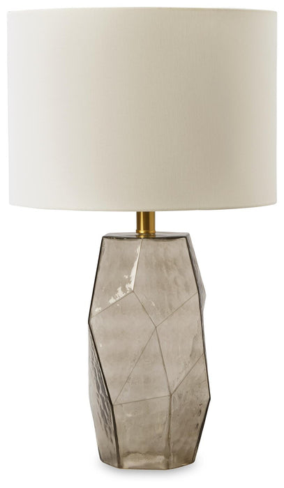 Taylow Gray Glass Table Lamp (1/CN)