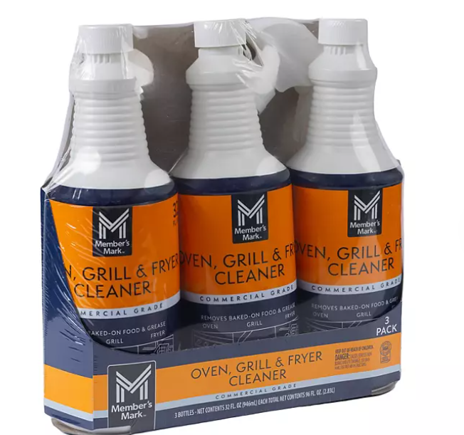 Member's Mark Commercial Oven, Grill and Fryer Cleaner, 32 oz - open_box