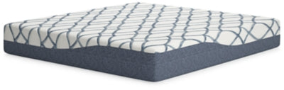 12 Inch Chime Elite 2.0 White/Blue Mattress