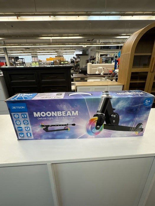 Moonbeam Deluxe Light-Up Kick Scooter - new