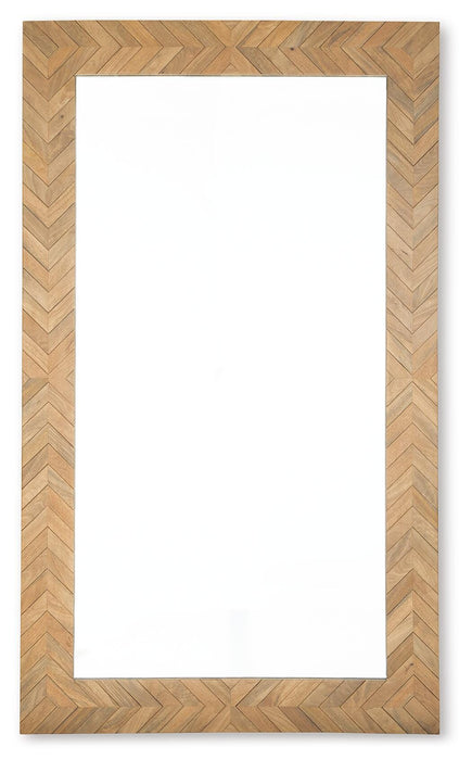Waylane Brown Floor Mirror