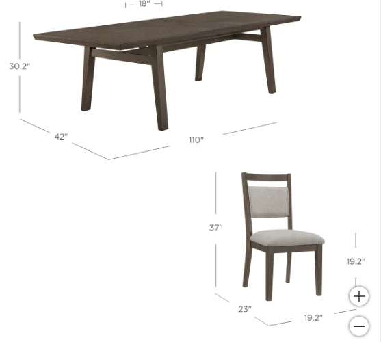 Thomasville Anacortes 9-Piece Dining Table Set - new