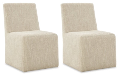 Mylarken Beige Dining UPH Side Chair (Priced Per Item, Must Order 2, 4, 6, or 8)