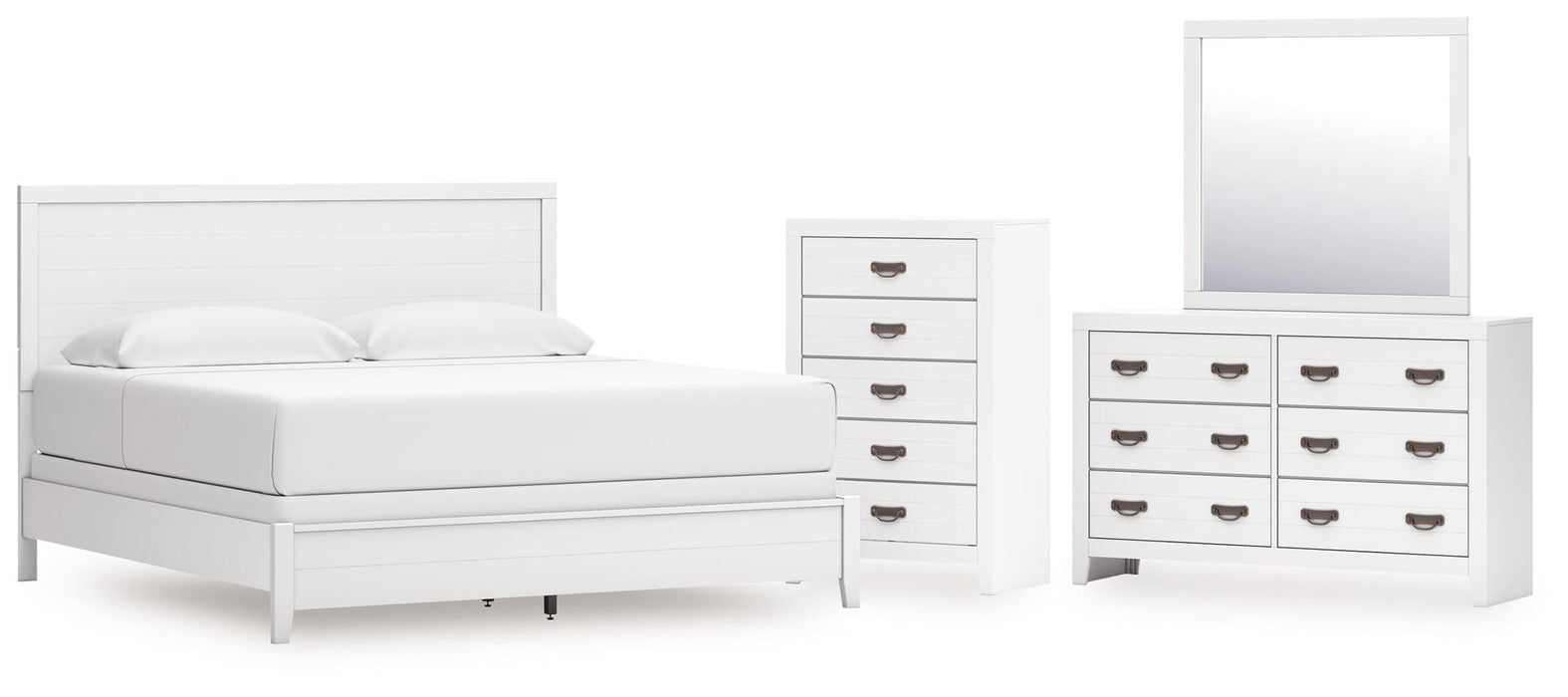 Binterglen White Bedroom Collection
