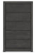 Parlayon Charcoal Five Drawer Chest