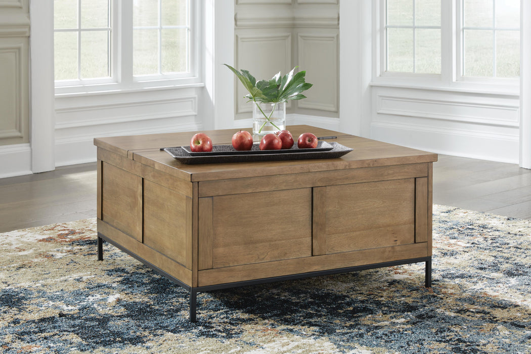 Torlanta Brown Lift Top Cocktail Table
