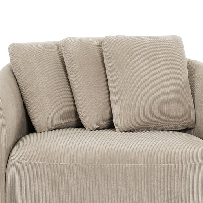 Beautiful Drew Chair by Drew Barrymore, Fawn Cord - open_box