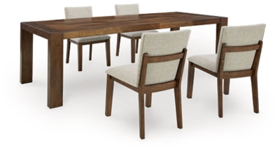 Kraeburn Brown Kraeburn Dining Table and 4 Chairs