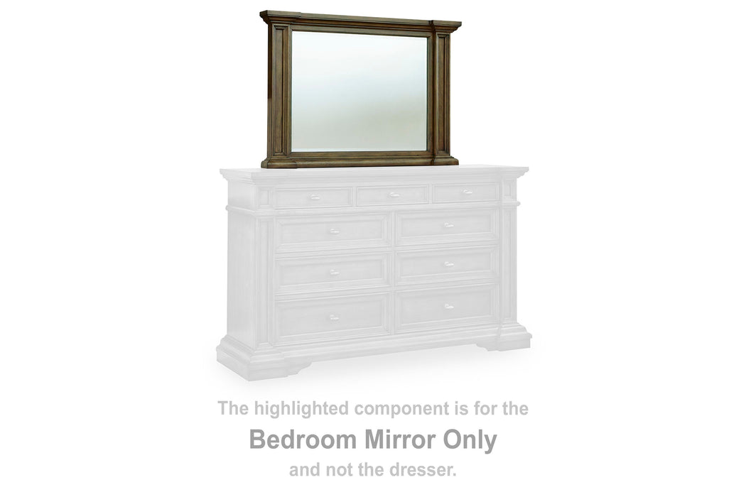 Channley Brown Bedroom Mirror