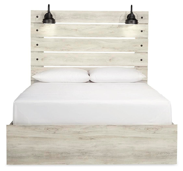 Cambeck Whitewash Cambeck Queen Panel Bed