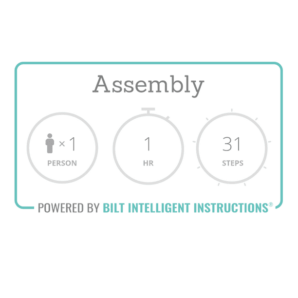 Mainstays Parsons TV Stand for TVs up to 50", Rustic Oak - new