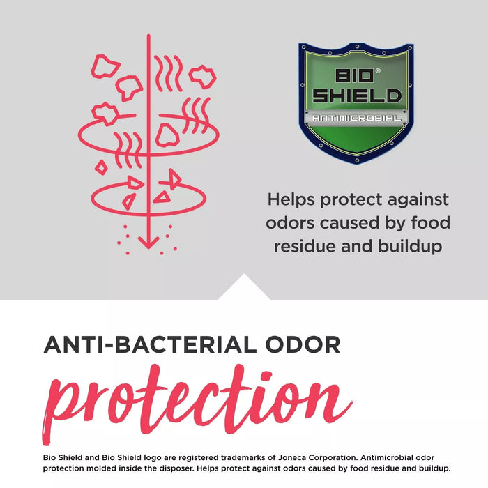 Frigidaire FF05DISPD1 Direct Wire Garbage Disposer for Kitchen Sinks, 1/2 - open_box