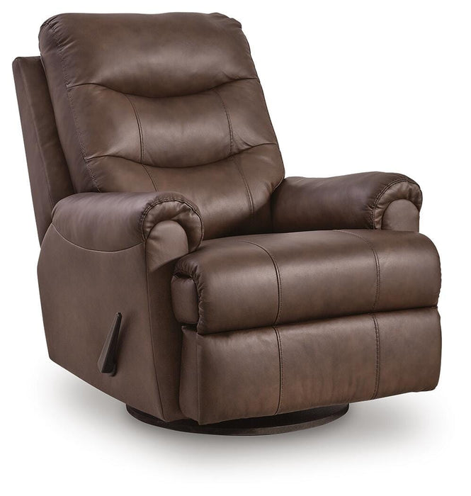 Dolinger Espresso Swivel Glider Recliner