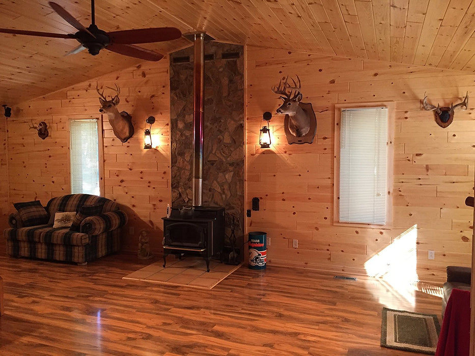 Rustic Wall Sconce Lantern Light, Authentic Oil Lantern Design - Rust Patina Finish, Small by Muskoka Lifestyle Products USA - open_box