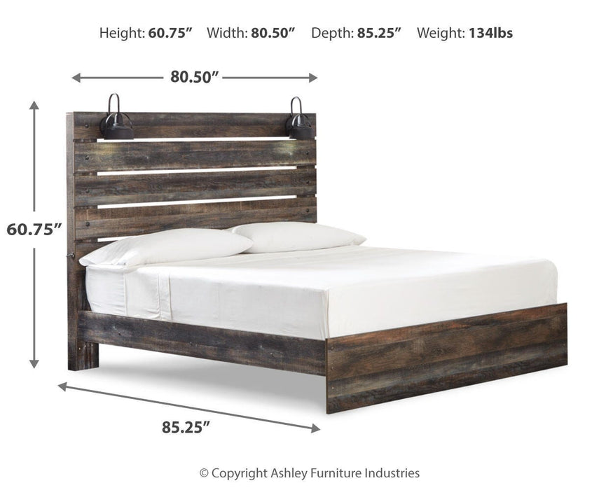 Drystan Multi Drystan King Panel Bed