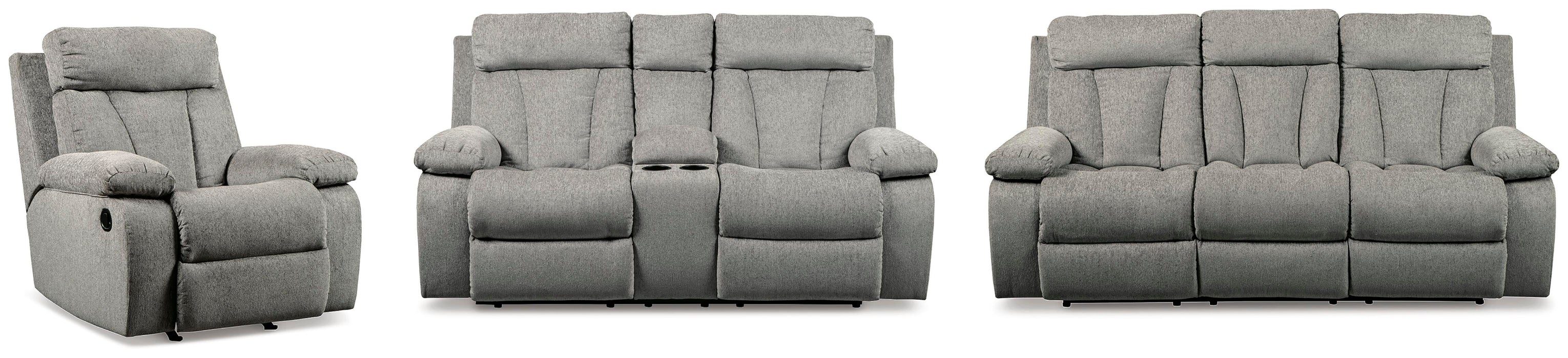 Mitchiner Fog Mitchiner Sofa, Loveseat and Recliner