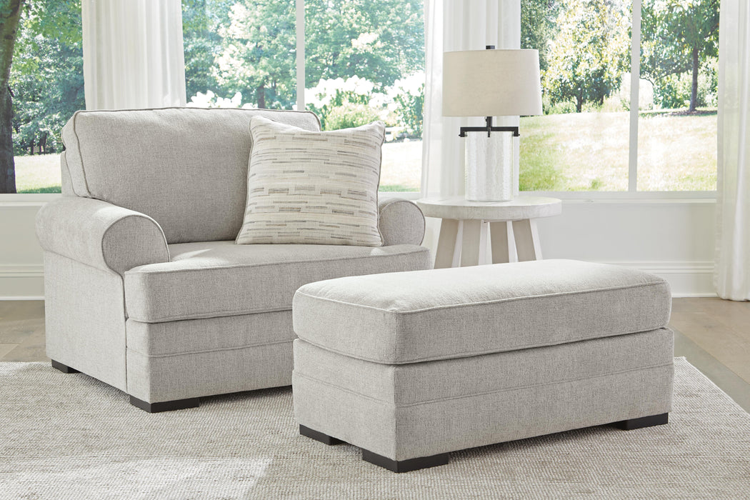 Eastonbridge Shadow Eastonbridge Chair and Ottoman