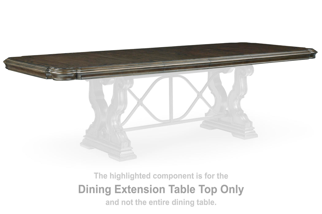 Maylee Dark Brown Dining Collection