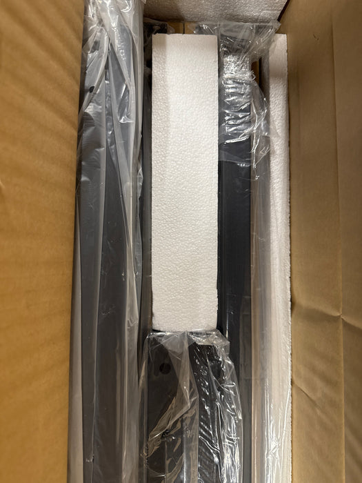 Gianna Twin Size Metal Platform Bed Frame with Headboard and and Footboard, No Box Spring Needed - new