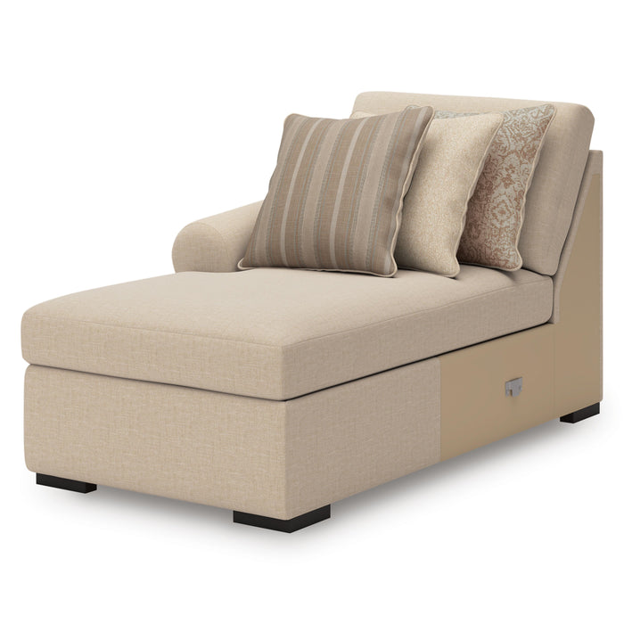 LadyMae Twill LadyMae 2-Piece Sectional with Chaise