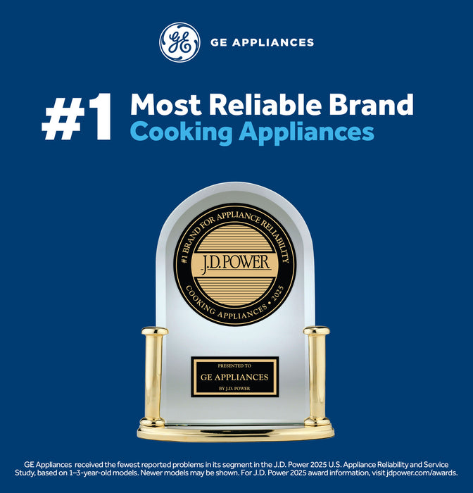 GE® ENERGY STAR® 30" Free-Standing Electric Range with Crisp Mode