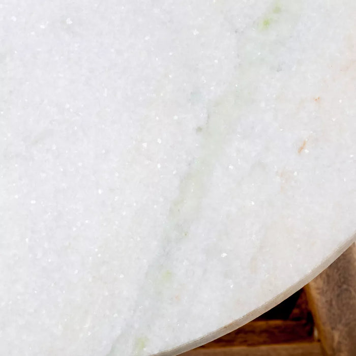 Lanham Marble Top Side Table Brown - Threshold - new