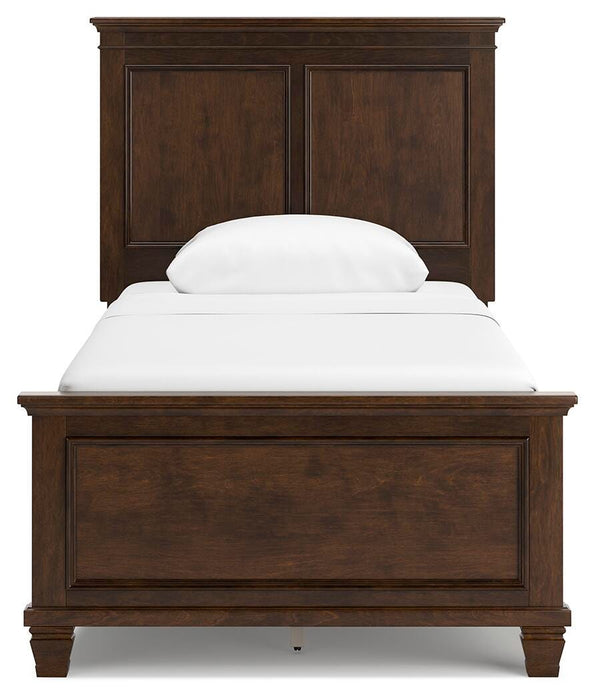 Danabrin Brown Danabrin Twin Panel Bed