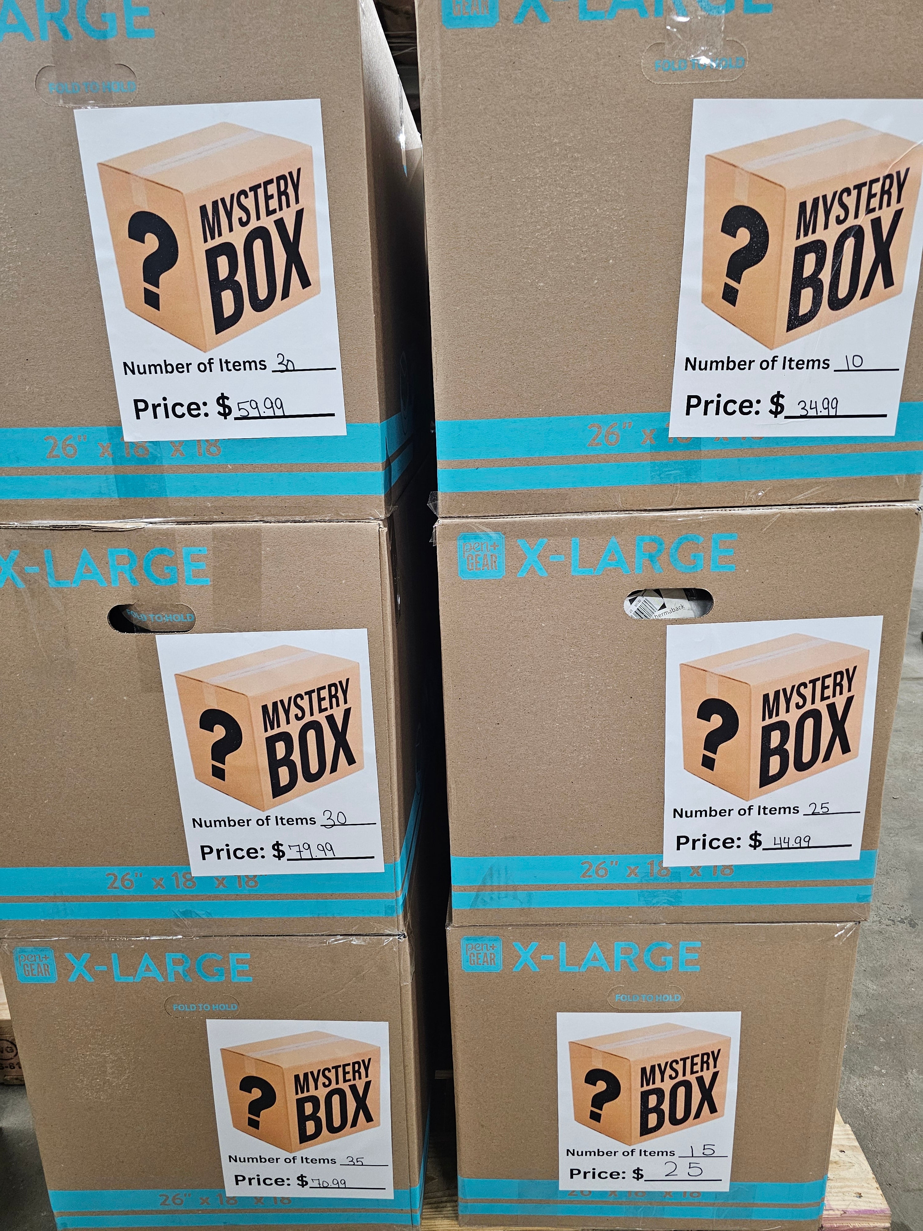 Mystery Box - General Items - 30 Pieces - new