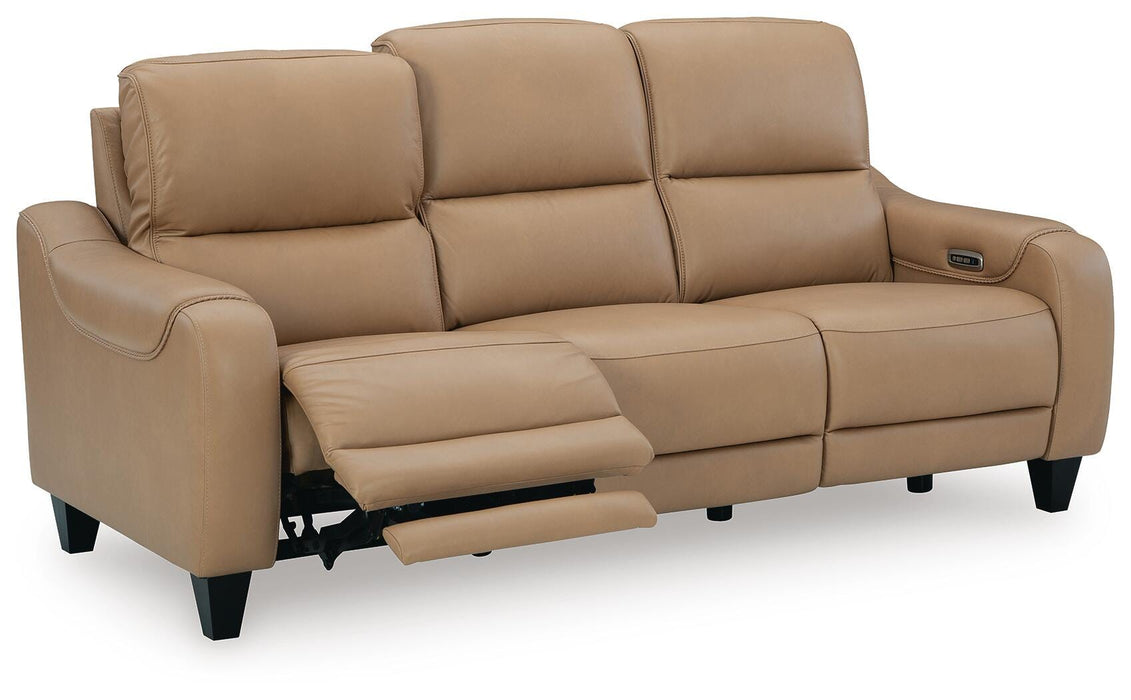 Mosswell Toffee Mosswell Power Reclining Sofa