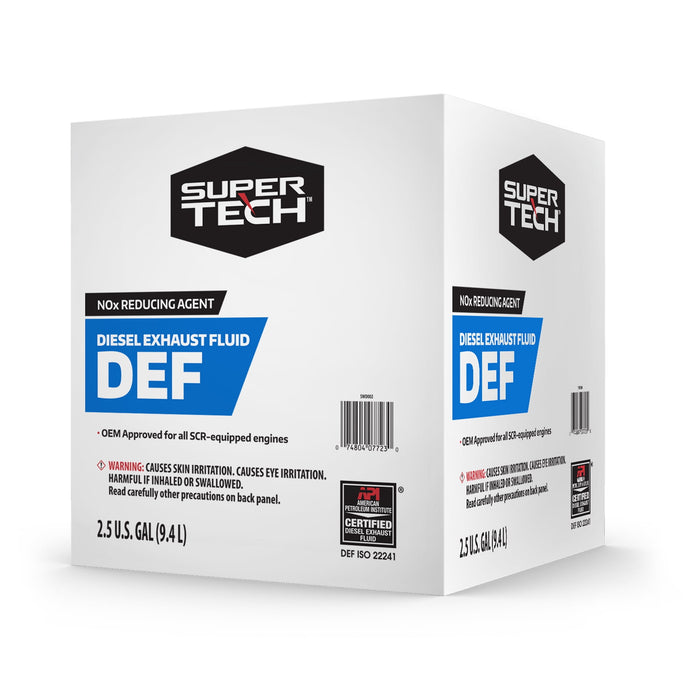 Super Tech DEF 2.5 Gallon - for Diesel Fuel Vehicles with SCR Selective Catalytic Reduction - new