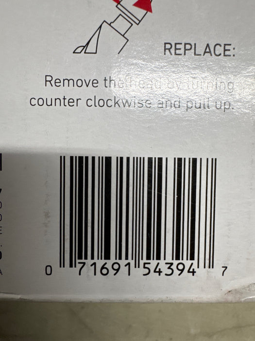 Rubbermaid Power Scrubber 5 Piece Set With Replaceable Heads - open_box