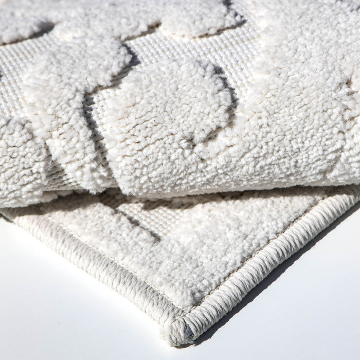 My Texas House Bluebonnets 9' X 13' Natural Floral Outdoor Rug - open_box